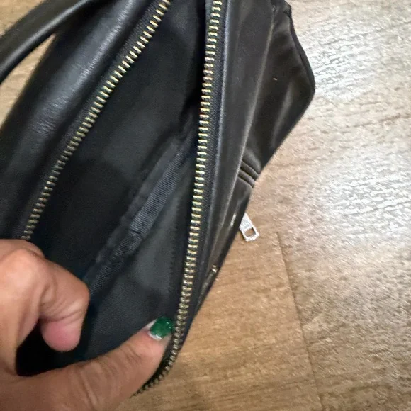 Vtg Coach Portfolio Black Leather - Picture 10 of 14